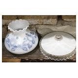 2 Vintage Lamp Shades