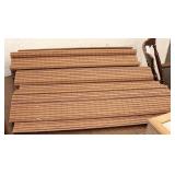 4 Roll Up Wood Blinds