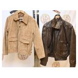 2 Vintage Leather Jackets