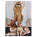 Resin Dog Statues