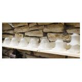 8 Vintage Lamp Shades