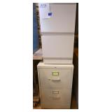 Two Steel File Cabinets