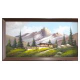 Framed Oil Painting