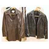 2 Vintage Leather Jackets