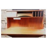 A Danish Modern Teak Desk Top
