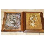 Pair Of Lion Prints