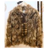 A Ladies Raccoon Jacket