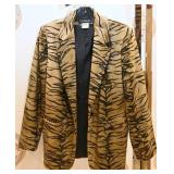 A Vintage Faux Fur Blazer