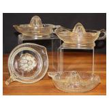 4 Glass Juice Reamers