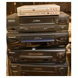 5 VCR Players