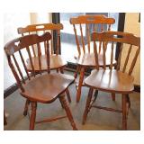 4 Maple Side Chairs