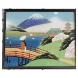 Vintage Japanese Serigraph