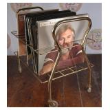 Rack Of 34 Vintage Records