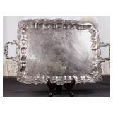 Silver Plated Serving Tray