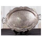 Silver Plated Serving Tray