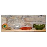 6 Pc Decorative Glassware