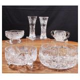 6 Pc Elegant Lead Crystal