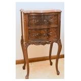 An Italianate Carved Walnut Stand