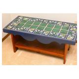 An Art Pottery Tiled Coffee Table