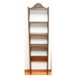 A Narrow Pine Bookcase