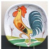 An Italian Rooster Plate