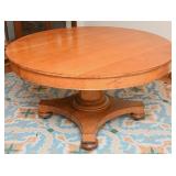 Victorian Round Oak Table