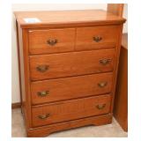 4 Drawer Oak Chest