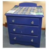 An Art Pottery Tiled Bedside Chest