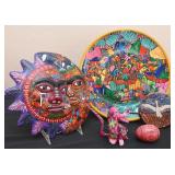 5Pc Mexican Folk Art