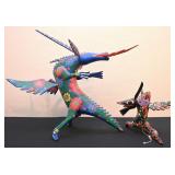 2 Mexican Folk Art Alebrije