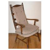 An Oak Slat-back Armchair