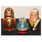 3 Russian Nesting Dolls