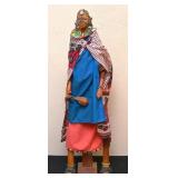 A Maasai African Doll Figure