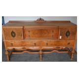 Vintage Walnut Dining Room Set