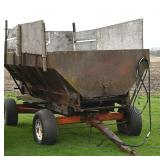 Dump Box Barge Wagon