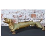 Cast Iron Dachshund Boot Scraper