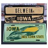 Iowa Novelty Plates
