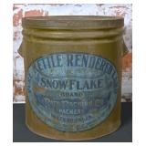 Rath Packing Lard Tin