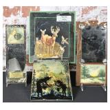 5 Vintage Novelty Advertising Plaques