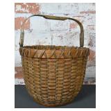 An E.&F. Hill Splint Basket