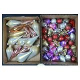 Assorted Vintage Christmas ornaments