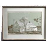 Vintage Waterloo Depot Print