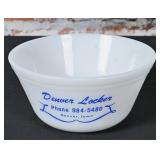 Federal Glass Advertising Bowl