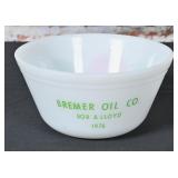 Federal Glass Advertising Bowl