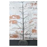 A Vintage Wire Christmas Tree