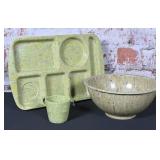 3Pc Texas Ware "Confetti"