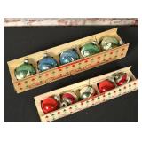 2 Boxes Vintage Christmas Ornaments