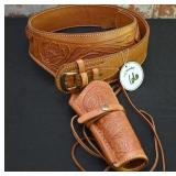 Tooled Leather Holster