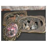 3 Pc Nostalgic Wall Decor VG cond 15"L