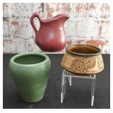 3 Pc Art Pottery